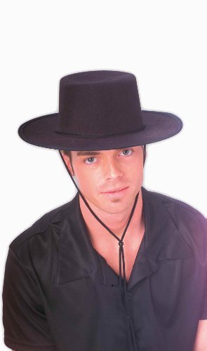 Rubies Spanish Hat for Adults, Men's No Size Black