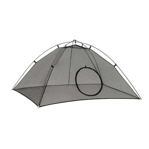 Outback Jack Cat Tent, Large Portable Playhouse for Outdoors and Indoors | Enclosure for felines, kittens and small animals, use outside or inside, a happy habitat that keeps pets contained safely