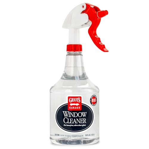 Griot&#x27;s Garage Window Cleaner, Cleaning Spray for Automotive Windows, Mirrors, Shower Doors, and More, 11108, 35oz