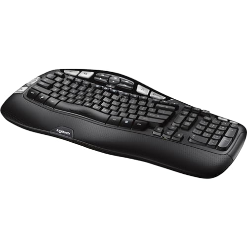 Logitech K350 Wireless Keyboard Ergonomic Design A good standard keyboard that is affordable and