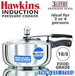 Hawkins Stainless Steel Pressure Cooker 3L
