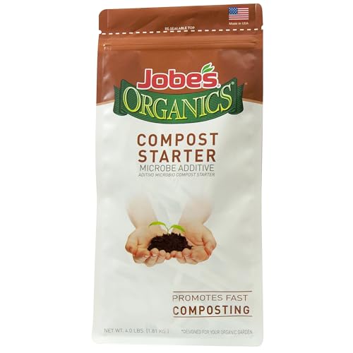 Jobe's Organics Compost Starter Microbe Additive Trusted Brand Reasonably priced compost starter by