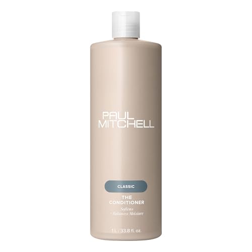 Paul Mitchell The Conditioner, Classic Leave-In, Softens + Adds Moisture, For All Hair Types, 33.8 fl. oz.