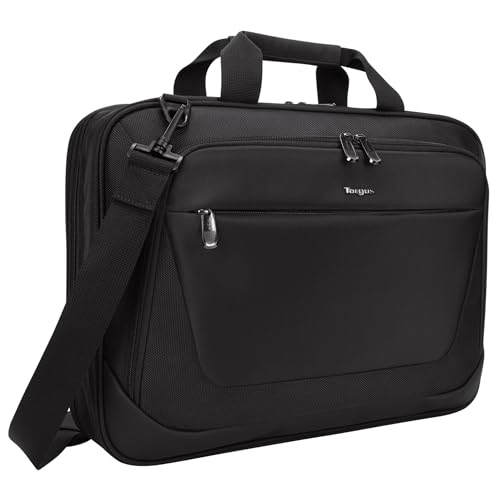 Targus CityLite Laptop Briefcase Shoulder Messenger Bag for 15.6-Inch Laptop Black