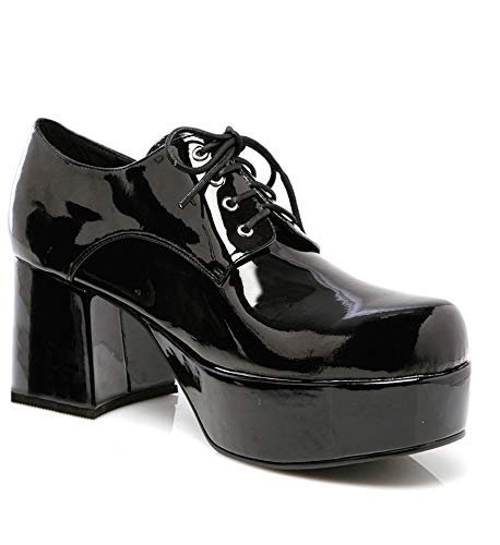 Ellie Shoes Men's Platform, Black, Medium