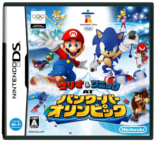 【DS】ニンテンドーDSの名作・スポーツ・ゲーム人気投票＆ランキング【Sports】　36位　マリオ&ソニック AT バンクーバーオリンピックの画像