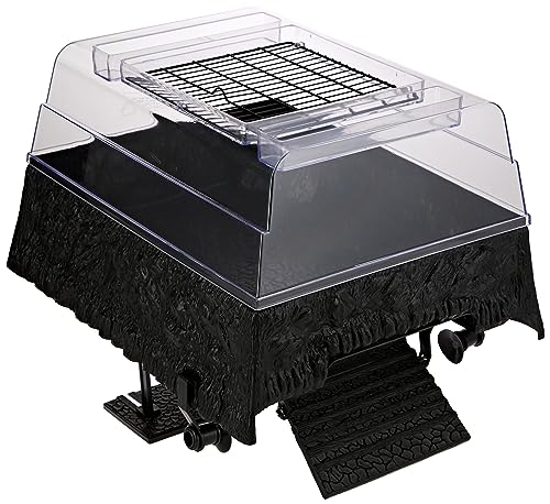 Penn-Plax Reptology Turtle Topper Aquatic turtles need ample space to laze about