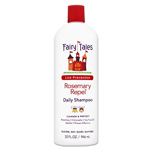 Fairy Tales Rosemary Repel Daily Kids Shampoo– Kids Like the Smell, Lice Do Not, 32 fl oz. (Pack of 1)