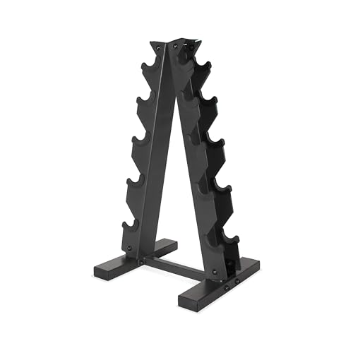 CAP Barbell A-Frame Dumbbell Weight Rack, Carbon