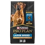 Purina Pro Plan High Protein, Digestive Health Large Breed Dog Food Dry, Chicken and Rice Formula - 34 lb. Bag