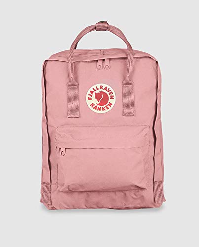 Fjällräven Kånken Unisex Travel Backpack - Side Slip Pocket - Adjustable Shoulder Straps - Dual Top Handles Pink One Size One Size