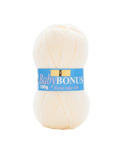 Sirdar Hayfield Bonus DK Double Knitting, Baby Cream (855), 100g