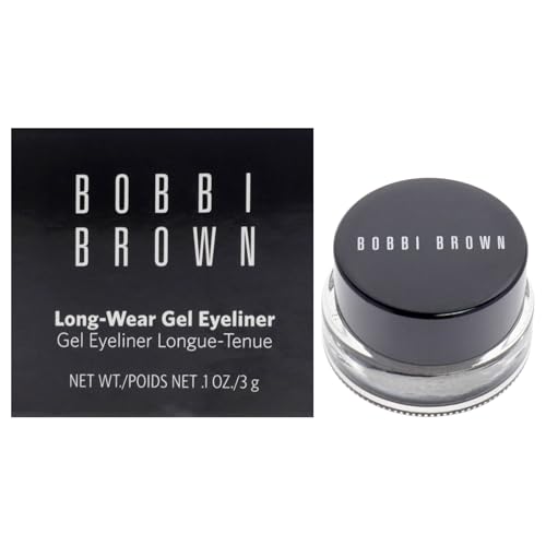 Bobbi Brown Long-Wear Gel Eyeliner | Smudge-Proof, Waterproof Eyeliner | Precise 8-hour Wear Liner for Everyday and Dramatic Eye Looks, Black Ink