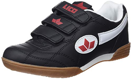 (-25%) Lico Unisex Kinder Bernie V Hallenschuhe, Schwarz, 36 EU