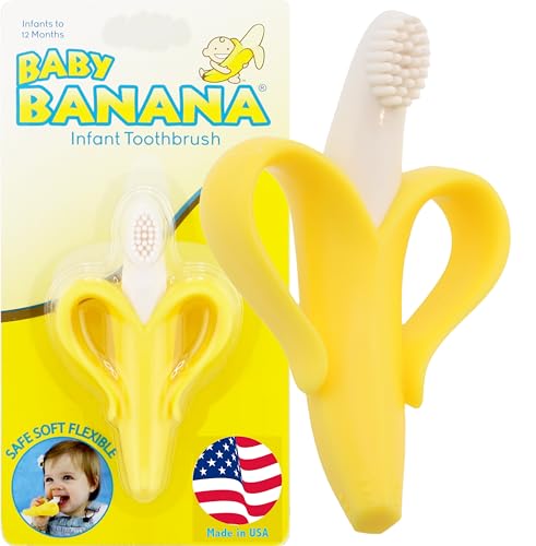 Baby Banana Infant Training Toothbrush and Teether