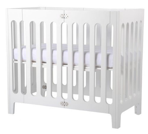 Bloom Alma Mini Urban Crib Frame Coconut White Pricepulse