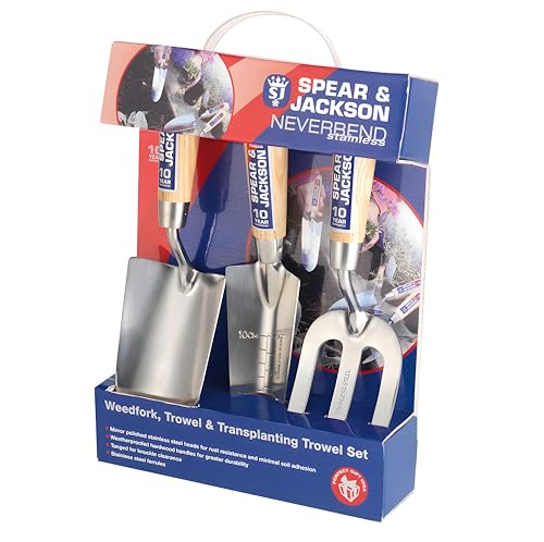 🔥 SELTEN SO GÜNSTIG (-78%) Spear & Jackson 3056GS Neverbend Edelstahl-Geschenk-Set, 3-teilig