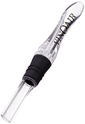 Cork Pops Clear Giovanni VinOair Wine Aerator and Non Drip Spout, 5.75Houdini Aerator &amp; Pourer Wine Aerator, 6 inch