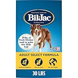 Bil-Jac Adult Select Dry Dog Food | Fresh Chicken Recipe | 30 lb Bag