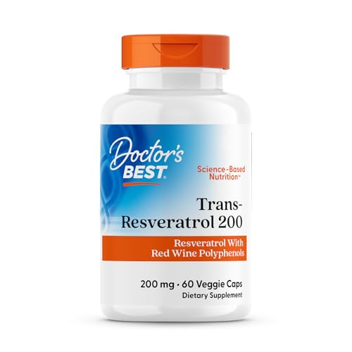 Doctor's Best Trans-Resveratrol 200mg with ResVinol-25