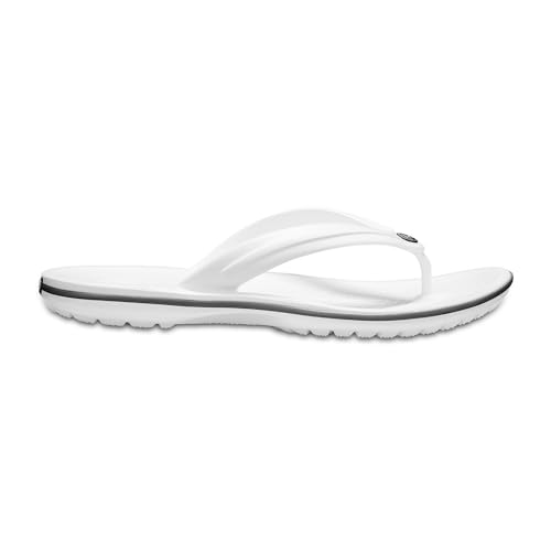 (-40%) Crocs Crocband Zehentrenner, Weiß, Unisex, EU 43-44