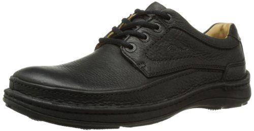 🔥 STARKER PREIS (-50%) Clarks Nature Three Mens Black Leather, 8.5
