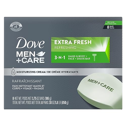 Dove Men Care 3 In 1 Bar Cleanser For Body Face And Shaving Extra
