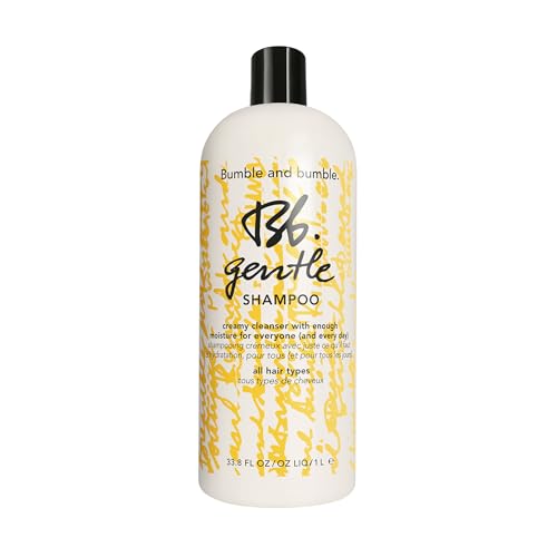 Bumble and bumble. Gentle Hydrating Shampoo For Every Day | Adds Moisture + Shine | For Normal to Dry Curly, Wavy, Straight Hair Types | With Glycerin + Avocado Oil, 33.8 Fl Oz