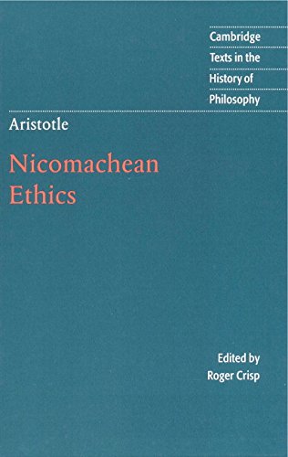 Nicomachean Ethics book cover