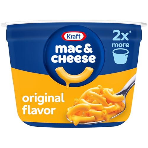 Kraft Original Mac & Cheese Macaroni and Cheese Dinner Big Cup Dinner, 4.1 oz Cup