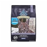 Blue Buffalo Wilderness Natural Adult Dry Cat Food, High-Protein and Grain-Free Diet, Supports Healthy Muscle Development and a Healthy Immune System, Chicken, 12-lb. Bag
