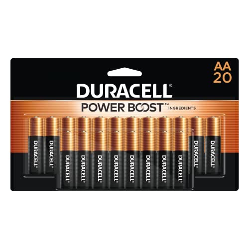 Duracell - CopperTop AA Alkaline Batteries - Long Lasting, All-Purpose Double A battery for Household and Business - 20 Count : Amazon.ae: Electronics