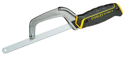 (-61%) Stanley Fatmax Mini-Metallsäge 0-15-211 (kompakt, mit verstellbarer Blattlänge, feine Zahnung für die Bearbeitung von Metall und Kunststoff)