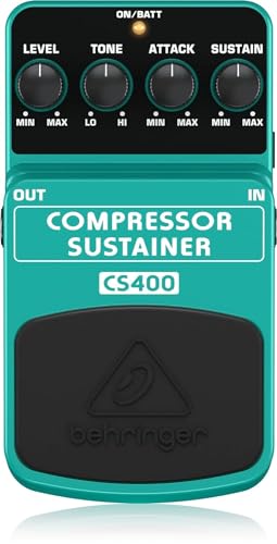 Behringer CS400 Compressor Sustainer Ultimate Dynamics Effects Pedal
