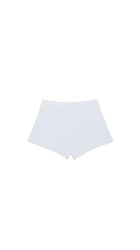 Capezio womens Team Basic Boy Cut Low Rise Shorts, White, X-Small US