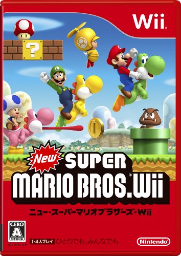Wiiの名作・アクション・ゲーム人気投票＆ランキング【ACT】　60位　New スーパーマリオブラザーズ Wiiの画像