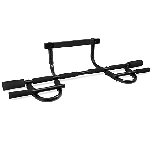 ProsourceFit Pull Up Bar for Multi Use Fitness &amp; Home Gym ExerciseTOPOKO Upgrade Pull Up Bar for Doorway - Max Capa