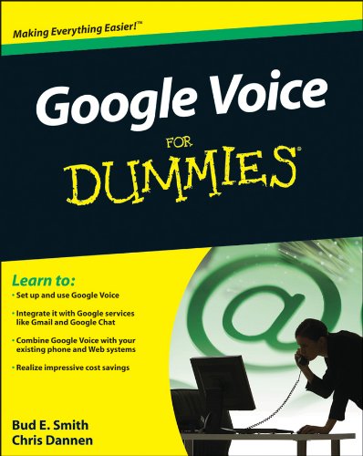 Google Voice For Dummies book cover