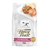 Fancy Feast Purina Filet Mignon Flavor with Real Seafood & Shrimp Dry Cat Food (7 Pound (Pack of 1))