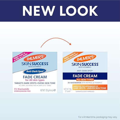 Palmer's Skin Success Anti-Dark Spot Fade Cream with Vitamin E and Niacinamide, for All Skin Types 2.7 Ounce