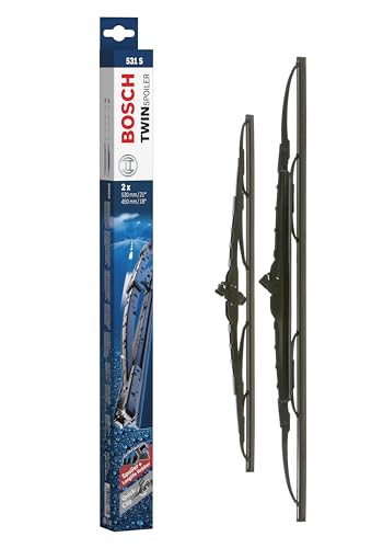531S Bosch wipers with spoiler Twin Blades 530/450mm 3397118403