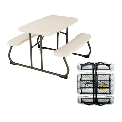 LIFETIME 280094 Kid's Picnic Table, Size 1, Almond