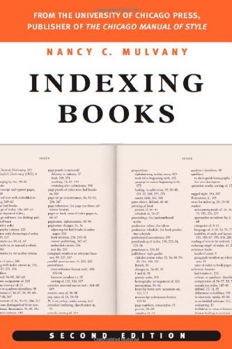 Indexing Books (By: Nancy C. Mulvany) cover