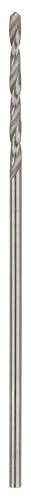 Bosch Professional Metal Drill Bits HSS-G, DIN 338, 1mm, Working Length- 12mm, Total Length- 34mm, Pack Of 10