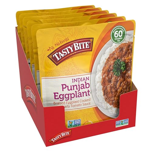 Tasty Bite Indian Entrée Punjab Eggplant 10 Ounce (Pack of 6) Multi : Amazon.ae: Grocery