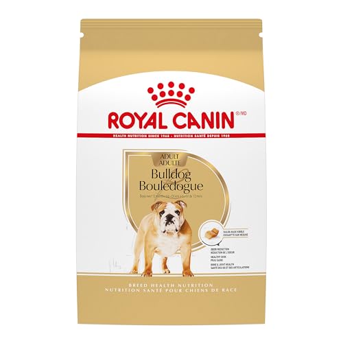 Royal Canin Bulldog Adult Breed Specific Dry Dog Food, 30 lb