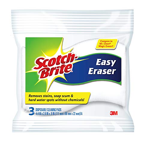 Scotch-Brite Easy Erasing Pad, 3 Count