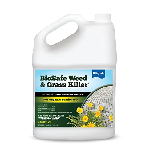 BioSafe Systems Weed Control Concentrate, 1 Gallon, OMRI Listed