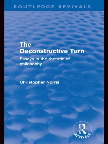 The Deconstructive Turn book cover