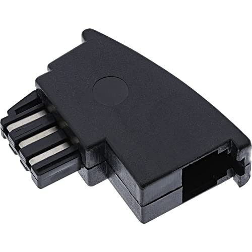 InLine 69948b TAE-F RJ11 Black Cable Interface/Gender Adapter – CABLE INTERFACE/Gender Adapter (TAE-F, RJ11, Male/Female, Black)